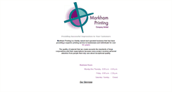 Desktop Screenshot of markham-printing.ca